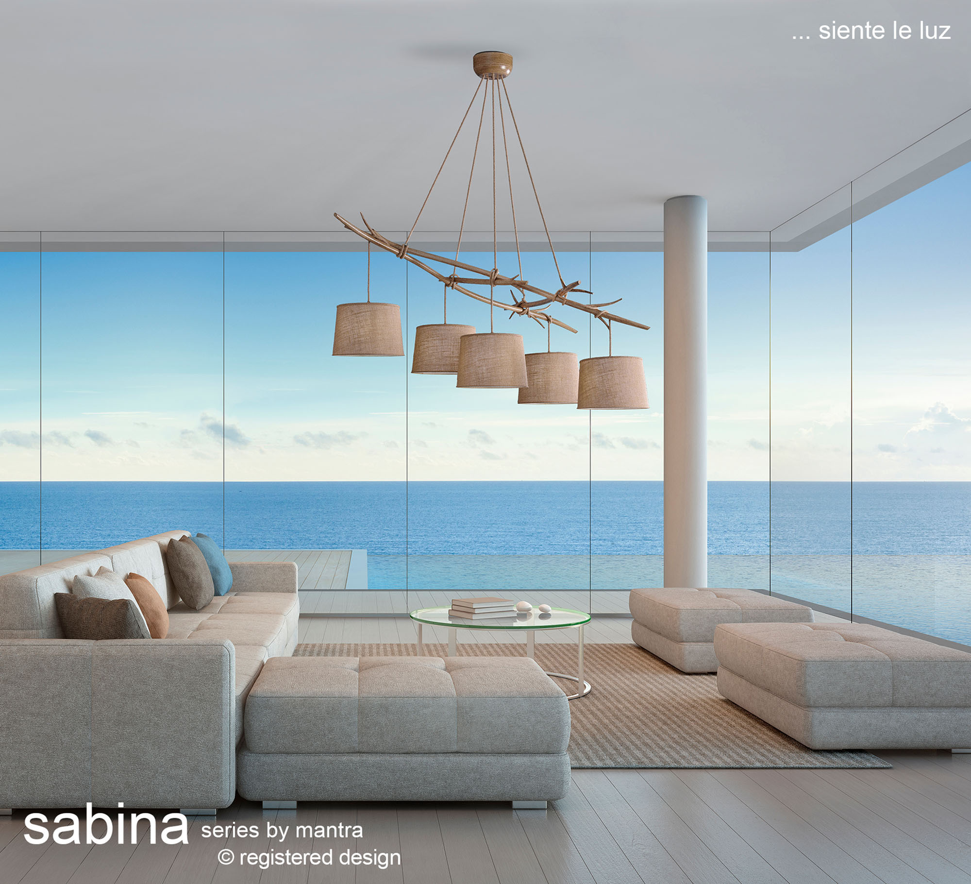 Sabina Ceiling Lights Mantra Single Pendant